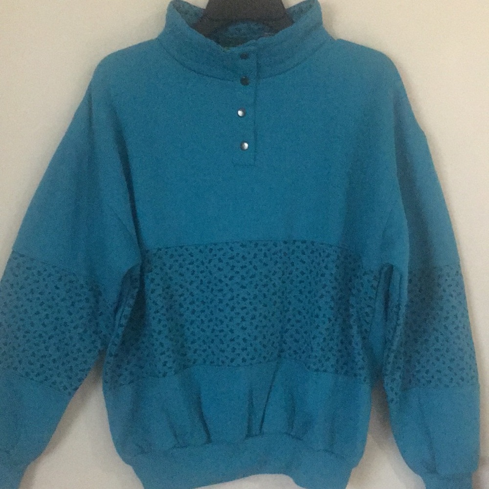 Sports Accent Vintage pull over sweater sz MEDIUM